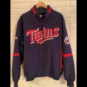 Authentic MLB Minnesota Twins Therma Base Jacket